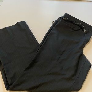 Calvin Klein new with tags women's dress pant . Grey with stripe . Sz 16
